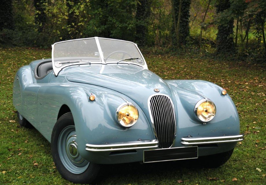 Comment On Dit Jaguar En Anglais Location Jaguar XK120 Roadster 1954 Bleu ciel 1954 Bleu ciel Ste