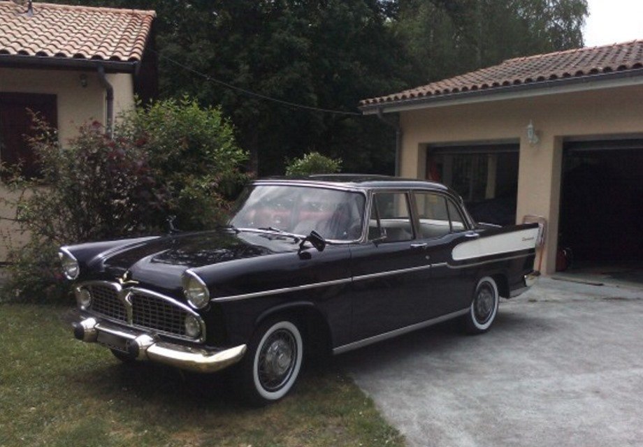 Location Simca Chambord 1960 Noir et Gris 1960 Noir et Gris St Michel