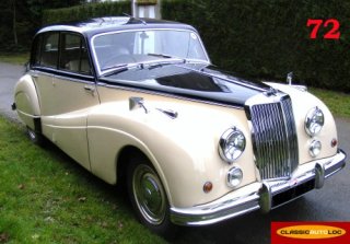 Armstrong Siddeley Sapphire 346 1954 noir et beige