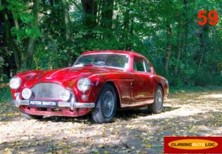 Aston-Martin DB2/4 MK III 1959 Rouge