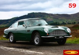 Aston Martin  DB6 1968 vert