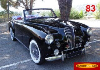 Aston-Martin Lagonda Cabriolet 1955 Noire