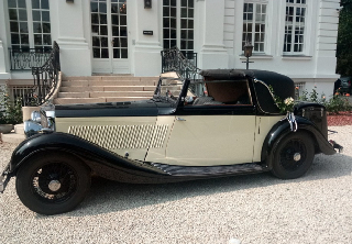 Bentley 3L1/2 1935 NOIR/CREME