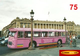 Bus Saviem SC10U 1979 Rose