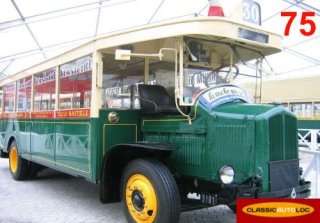 Bus TN4 Plateforme 1930 Vert