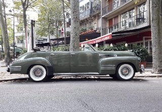 Cadillac Convertible Sedan 1941 Vert