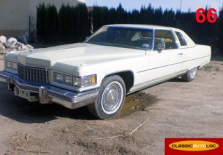 Cadillac Coup� de Ville 1976 Ivoire