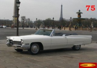 Cadillac DeVille 1967 Blanc