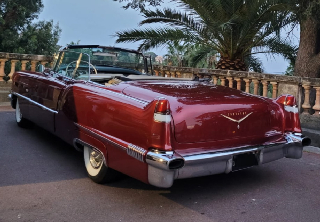 Cadillac Eladorado 1955 Bordeaux