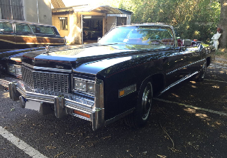 Cadillac Eldorado 1976 Noir
