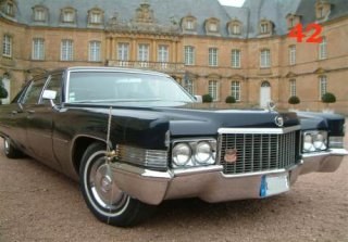 CADILLAC FLEETWOOD 1970 BLEUE