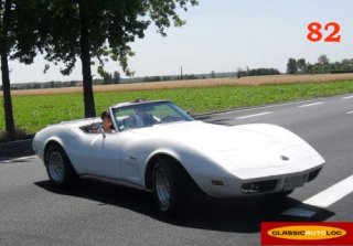 Chevrolet Corvette 1974 blanc