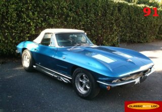 Chevrolet Corvette C2 STINGRAY 1963 Bleu