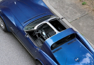 Chevrolet Corvette C3 1972 Bleue 