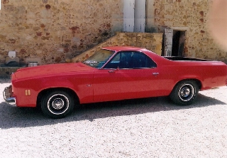 Chevrolet El Camino 1974 Rouge