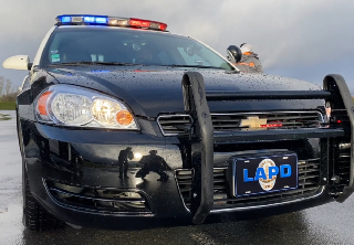Chevrolet Impala Police interceptor 2008 Noire