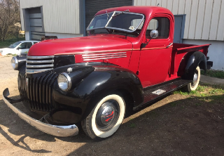 Chevrolet Pick up 1950 Rouge