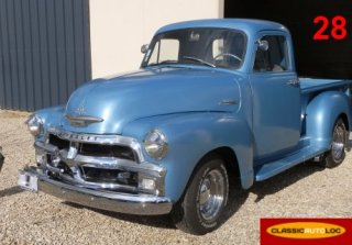 Chevrolet Pick-up 3100 1954 Bleu