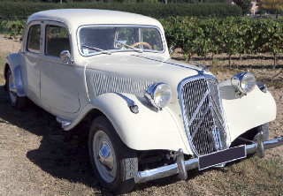 Citroën 11 BL 1951 Blanc cassé