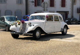 Citroën 11b familiale  1957 Blanc