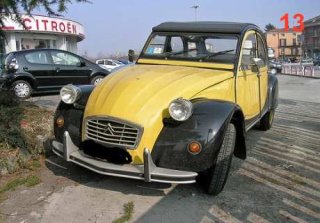 CITROEN 2CV 6 1984 Jaune/Bleu