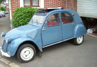 Citroën 2CV AZ 1960 Bleu Glacier