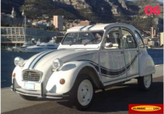 Citroen 2cv France 3 1983 Blanche
