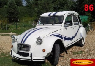 Citro�n 2CV France 3 1984 Blanc