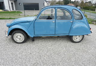 Citroën 2cv6 1981 bleu