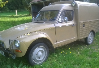Citroën acadiane 1979 marron