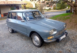Citroën Ami 8 1970 gris