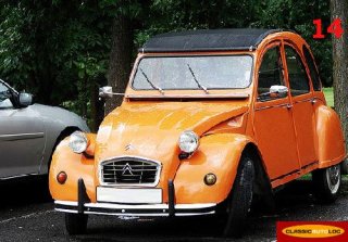Citroen 2cv AZKA 1980 Orange