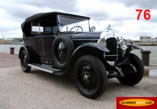 Citroen  B12 Torpedo 1927 Bleu et Noir