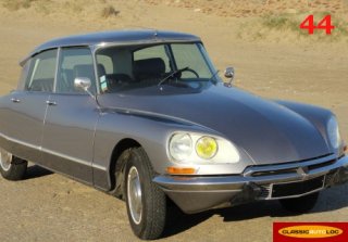Citroen DS 1970 gris palladium