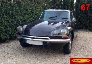 CITROEN DS 1973 BRUN NACREE
