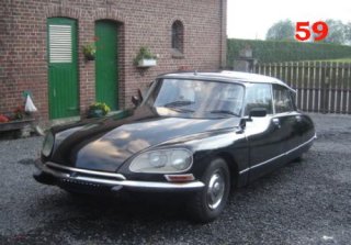 CITROEN DS20 1974 NOIRE