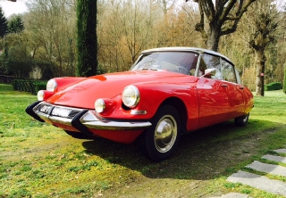 Citroën ds19 1963 rouge