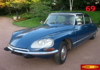 Citro�n DS21 1968 Bleu