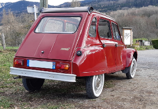 Citroën Dyane 6 1981 Rouge