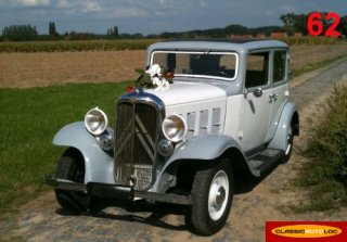 Citroen  Rosalie 1933 Blanc / Gris