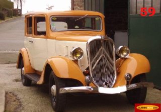 CITRO�N ROSALIE 1934 Jaune et beige