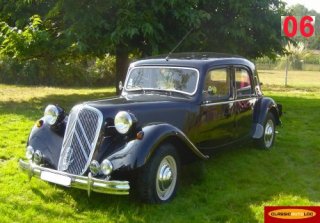 Citro�n Traction 15 6yl. 1949 Noir