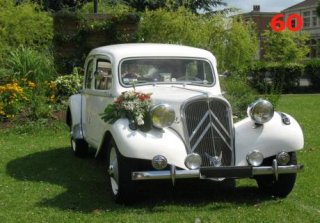 Citroen Traction 1953 Blanche