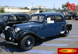 Citroen Traction 7C 1939 Bleu/Noir