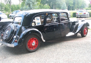 Citroën Traction Limousine 1938 noire