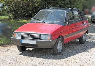 Citroën Visa 1987 Rouge