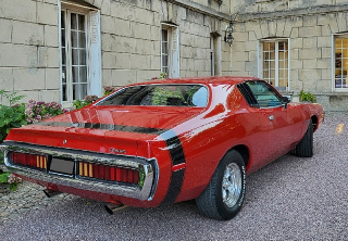 Dodge Charger 1973 Rouge