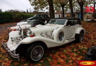 Excalibur Phaeton 1990 Blanc