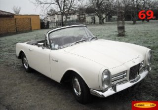 Facel Vega III cabriolet 1964 Blanc