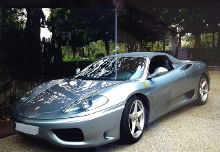 Ferrari 360 spider 2003 grise